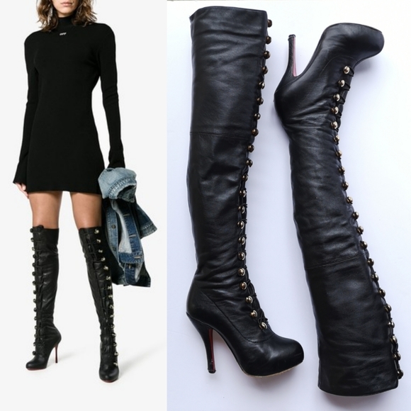 Christian Louboutin Shoes - *Rare* Christian Louboutin ronfifi supra OTK boots